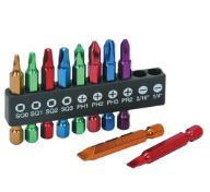 Set di punte da subacqueo a colori da 10 pezzi
