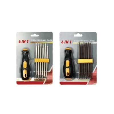 Cacciavite magnetico per utensili manuali 6 in 1